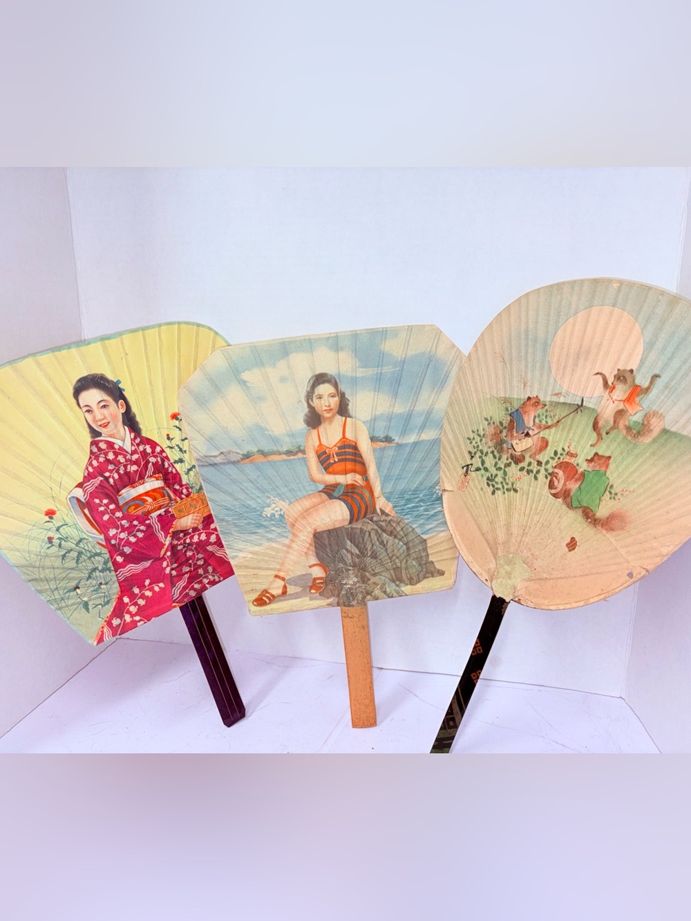Vintage Japanese Fans